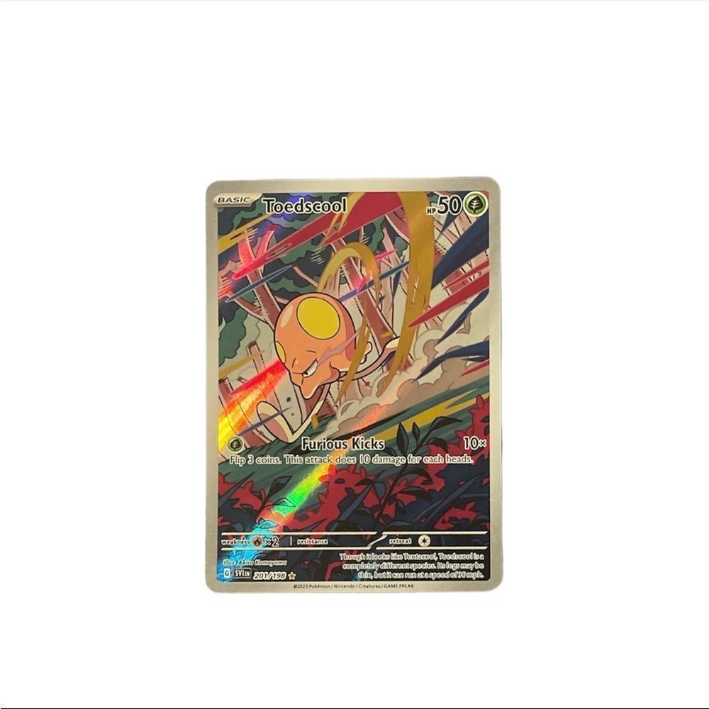 Pokemon Toedscool HP 50 201/198​​​​